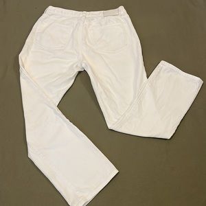 RALPH Lauren , LRL  CLASSIC  STRAIGHT High rise White color size 8” Womens JEANS